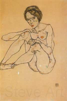 Egon Schiele Nude Woman (mk12)